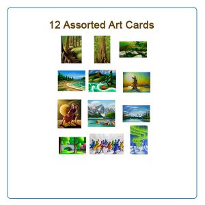 12 Assorted Art Cards